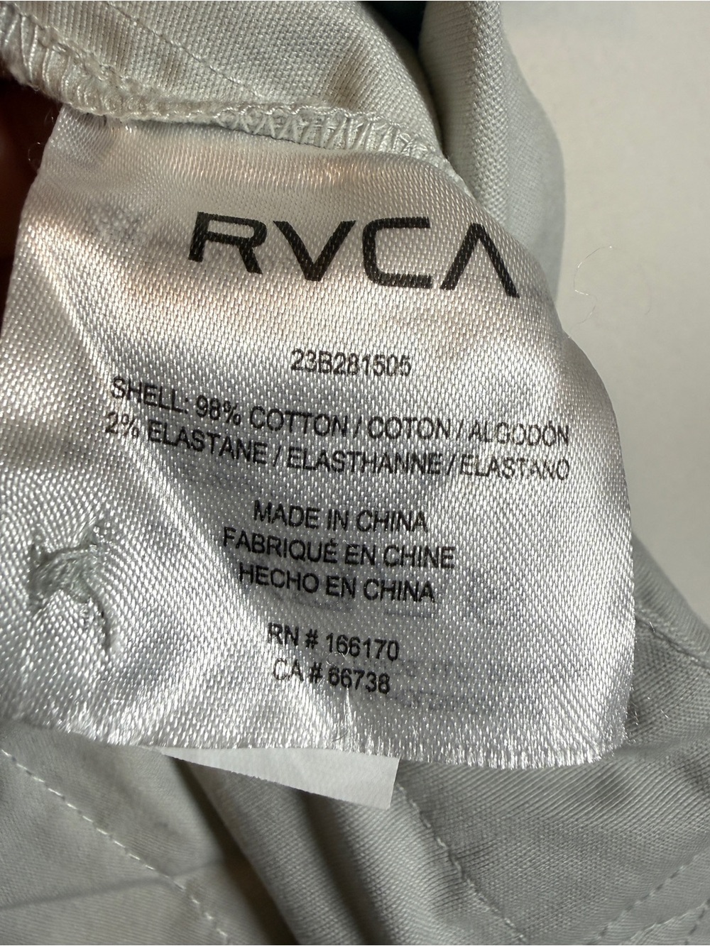RVCA Recession Jumpsuit Dayshift Collection Grey Short Sleeve Coverall Small - Picture 8 of 10